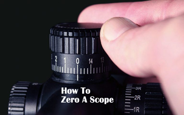 What Does It Mean To Zero A Scope