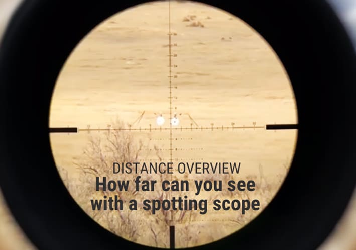 spotting scope distance overview