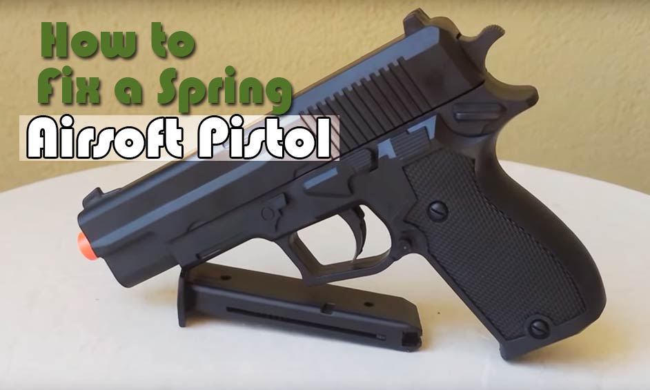 Beretta M92f Airsoft Spring Pistol Metal Slide