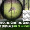 Choosing Spotting Scopes By Distance